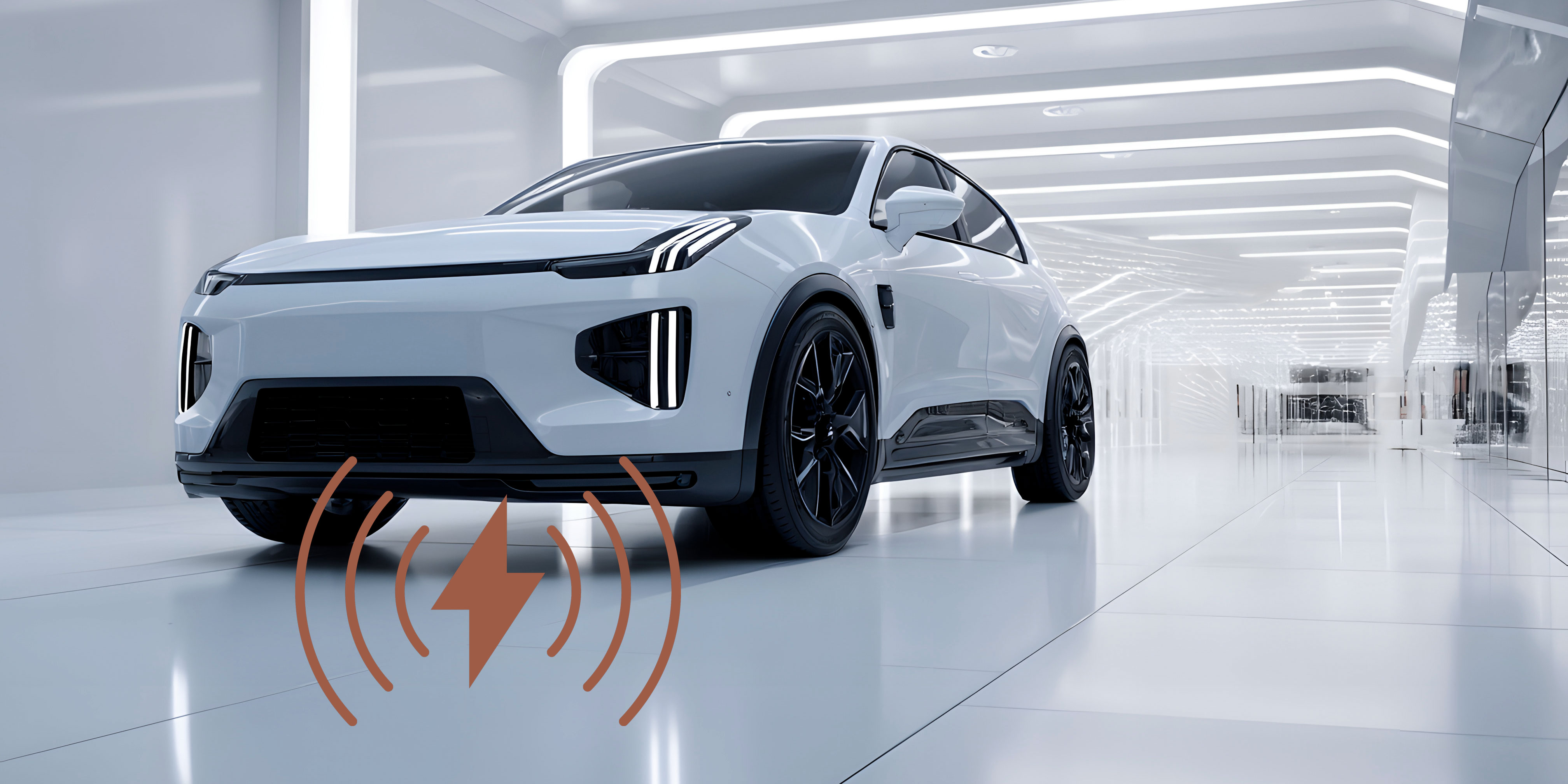 Induktives Laden eines Elektrofahrzeugs mit kontaktloser Energieübertragung